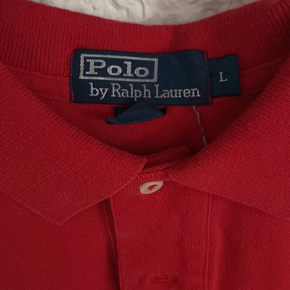 Red Ralph Lauren Polo - Picture 2 of 3